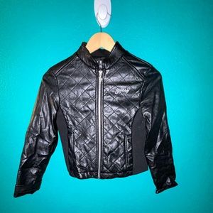 Guess size large (14) biker jacket
